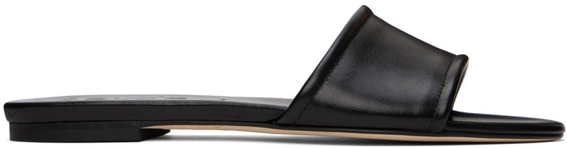 Облекло Aeyde Aeyde Sumi Leather Slide Sandals Черно | A11-FS-TTTR08FL64-SS24-800-007