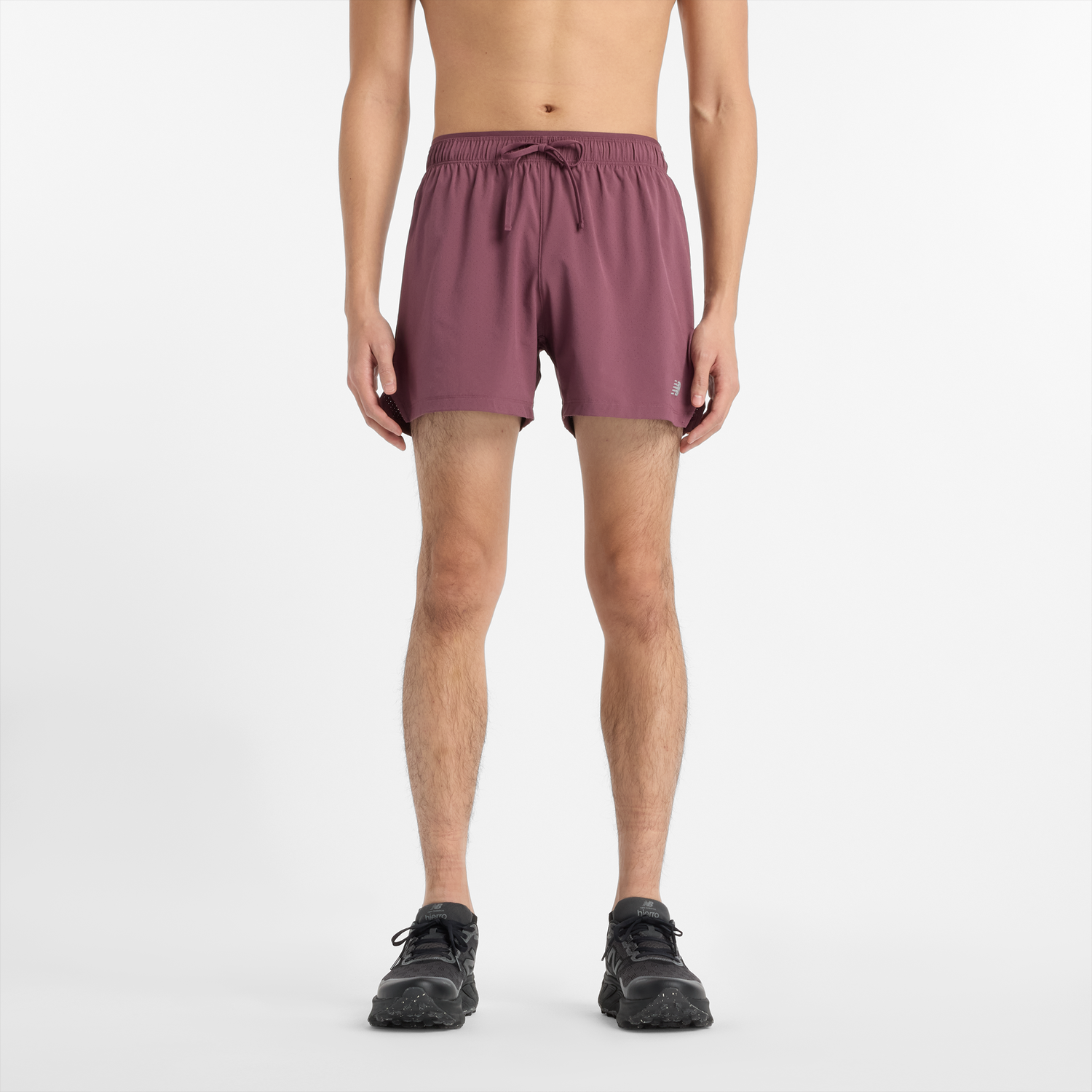 Къси панталони New Balance Men's Athletic Shorts Лилаво | NBMS41286FDP, 0