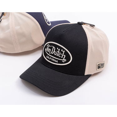 Шапка с козирка Von Dutch Von Dutch Trucker Flag Hat Черно | VD/1/CB/LOF/B30, 5