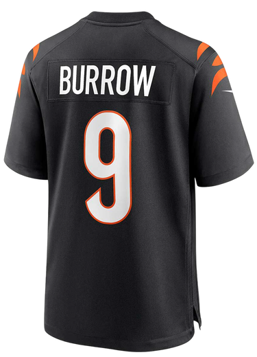 Фланелка Nike NFL Cincinnati Bengals Joe Burrow Home Game Jersey Черно | 67NM-CAGH-9AF-2NM, 2
