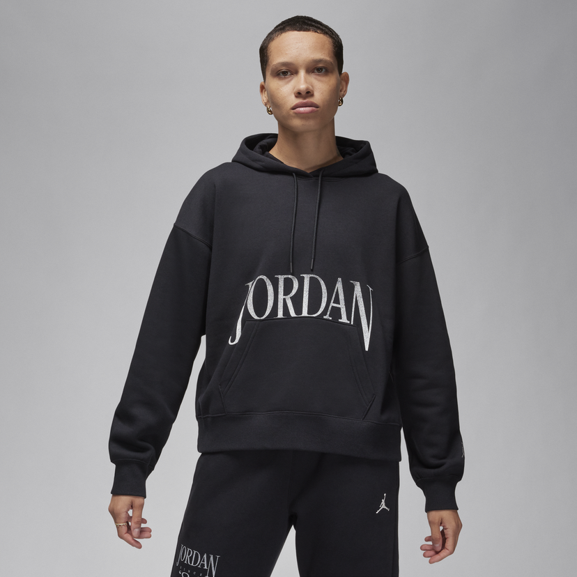 Суитчър Jordan Brooklyn Fleece Hoodie Черно | FN5434-010