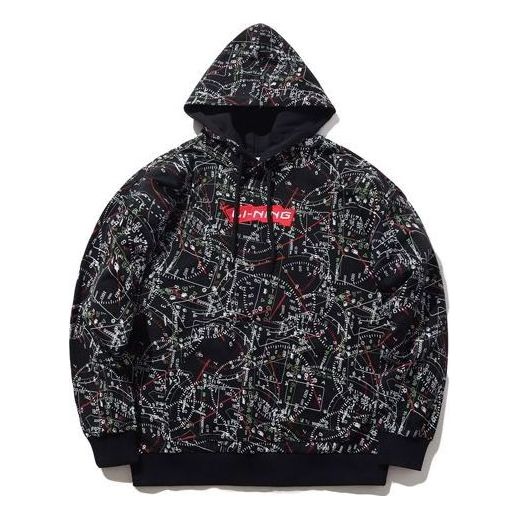 Суитчър Li-Ning Li-Ning Casual Pullover Hoodie Черно | AWDPB09-3, 0