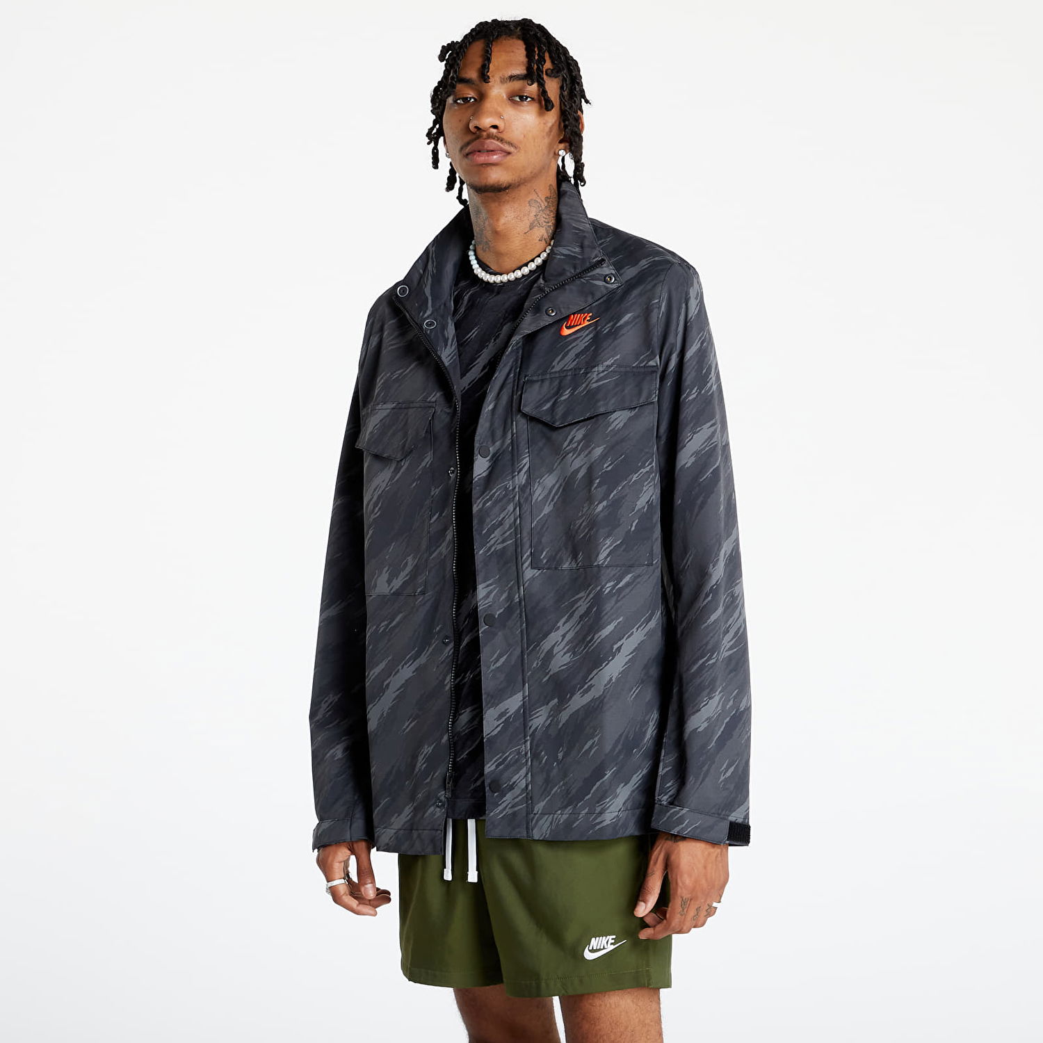Яке Nike Sportswear Essentials Woven M65 Jacket Черно | DD4662-010, 0