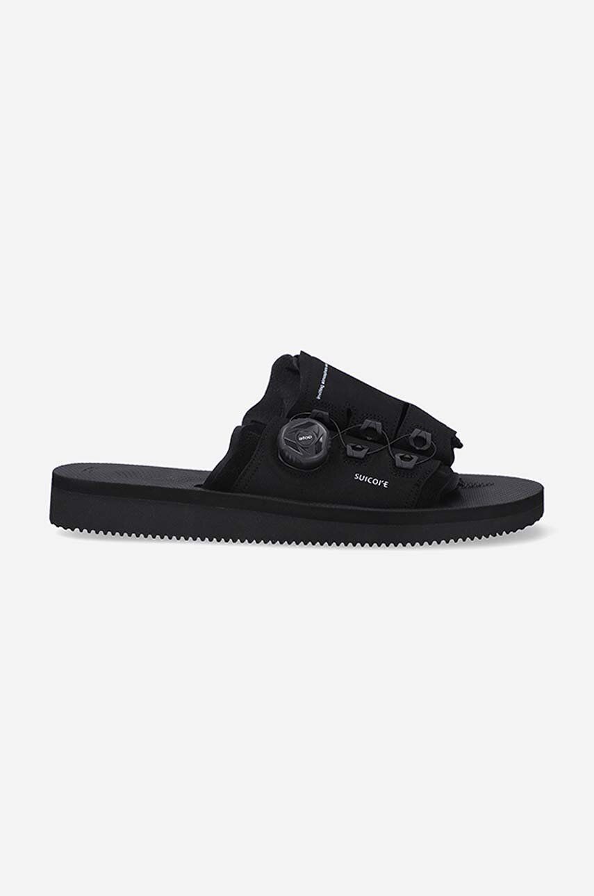 Кецове и обувки SUICOKE LETA-AB Slides Черно | LETA.AB, 0