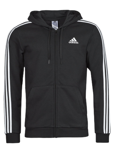 Суитчър adidas Originals 3 Stripes FL FULL ZIP HOODIE Черно | IB4029=GK9051