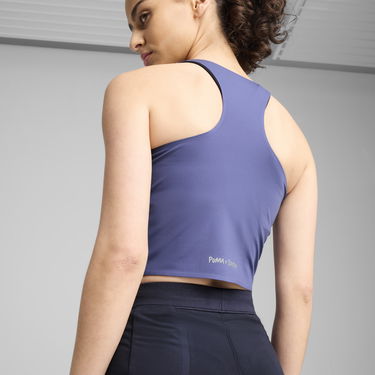 Потник Puma PUMA x SAYSKY Women's Running Crop Top Лилаво | 526839_46, 2