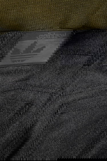 Дънки adidas Originals adidas Originals Baggy Shine High-Waist Wide-Leg Jeans Черно | KE9799, 3
