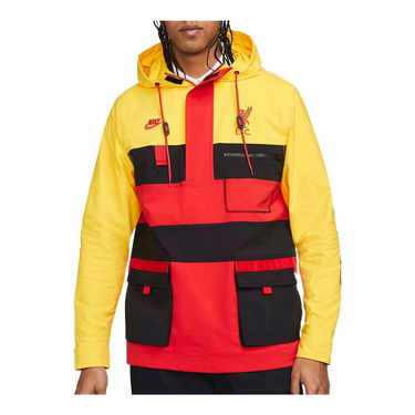 Ветровка Nike Liverpool FC Men's Woven Anorak Jacket Жълто | DD9714-703, 0