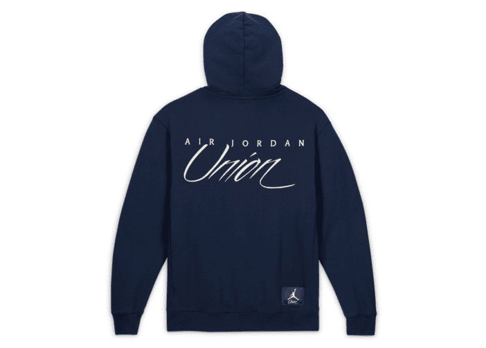 Суитчър Jordan Union x MJ Fleece Hoodie Тъмно синьо | DV7335-419, 0