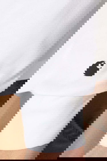 Тениска Carhartt WIP Cotton Long Sleeve T-Shirt Бяло | I026265.00AXX, 5