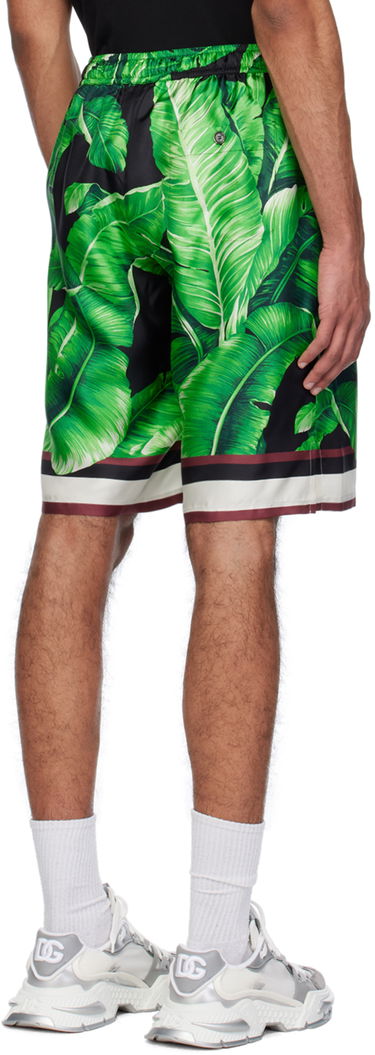 Къси панталони Dolce & Gabbana Printed Shorts Зелено | GV37ATIS1SG, 2