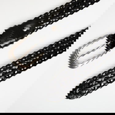 Колани Dime DIME Braided Leather Belt Черно | DIME2SP2527BLK, 1