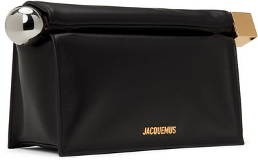 Дамска чанта Jacquemus Les Sculptures 'La pochette rond carré Pouch Бяло | 24E233BA356-3171, 1
