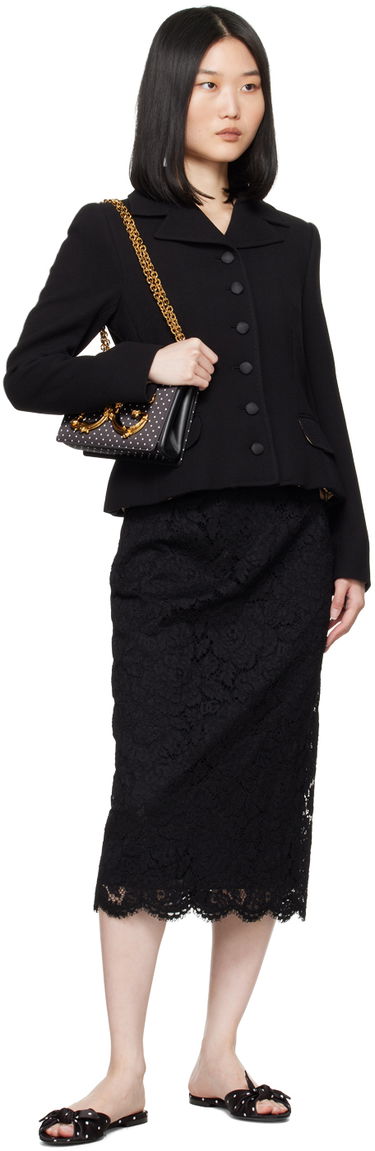 Чанта през рамо Dolce & Gabbana Medium 'DG' Shoulder Bag Черно | BB6498AV885, 3