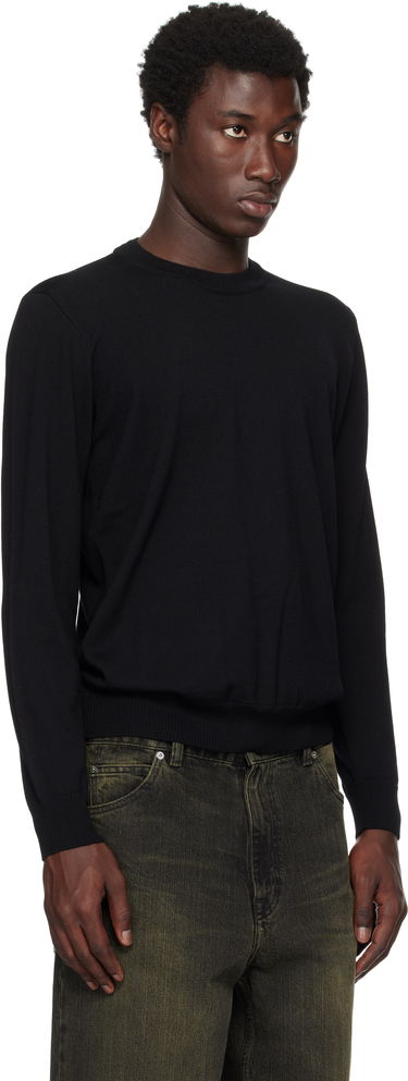 Суитчър Stone Island Stone Island Light RWS Geelong Wool Sweatshirt Черно | K2S15 5100071 S00C4, 1