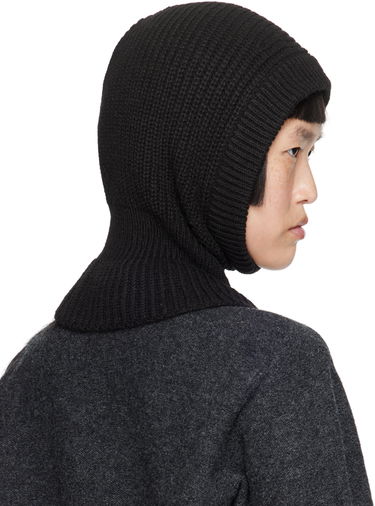 Шапка LEMAIRE Lemaire Rib Knit Hood Черно | AC1089 LK121, 2