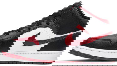 Кецове и обувки Jordan Air Jordan 1 Mid "Noble Red" GS Черно | 554725-066, 1