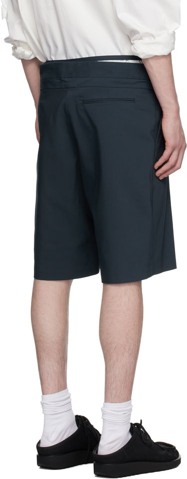 Къси панталони Ottolinger Ottolinger Double Fold Suit Shorts Тъмно синьо | 123-201823-01, 2
