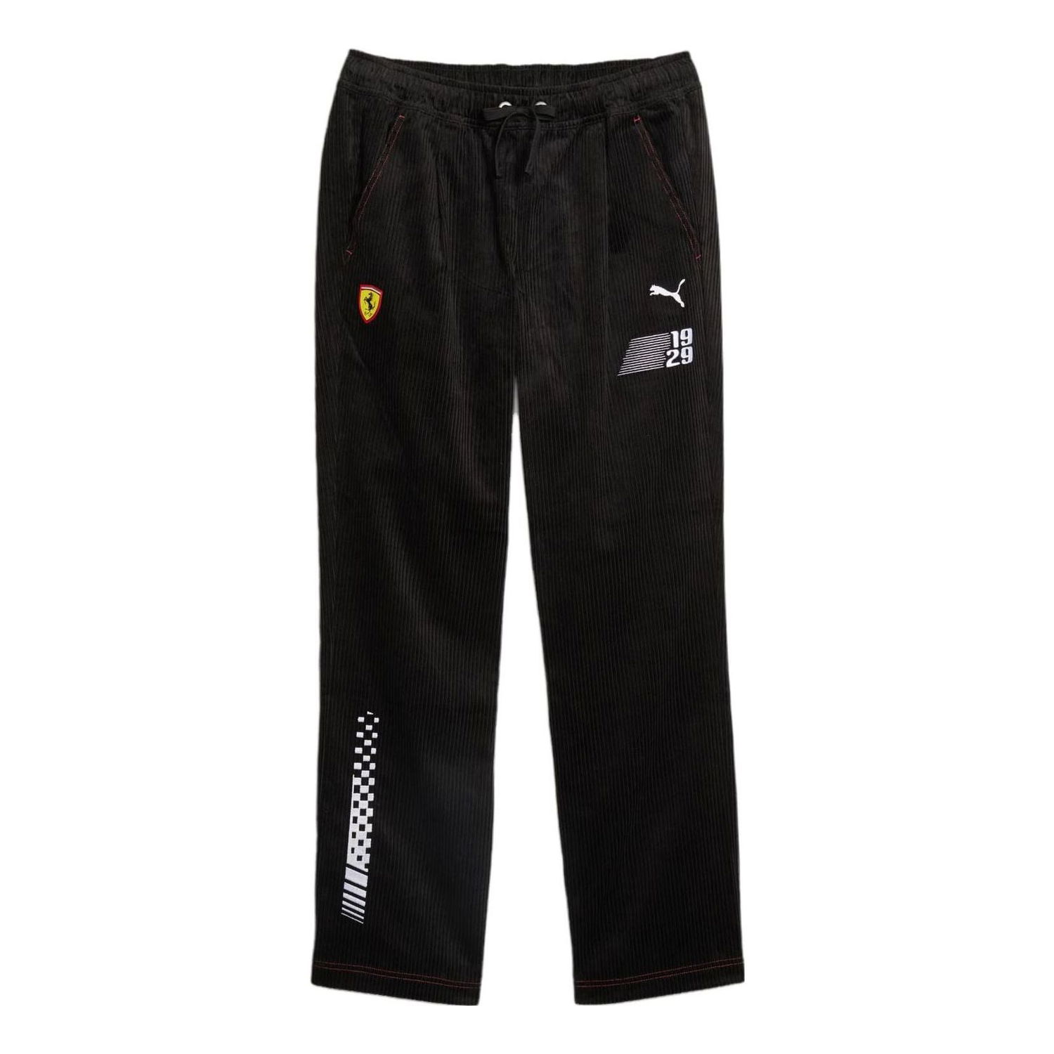 Панталони Puma Puma x Ferrari Race Garage Crew Pants Черно | 621121-01, 0