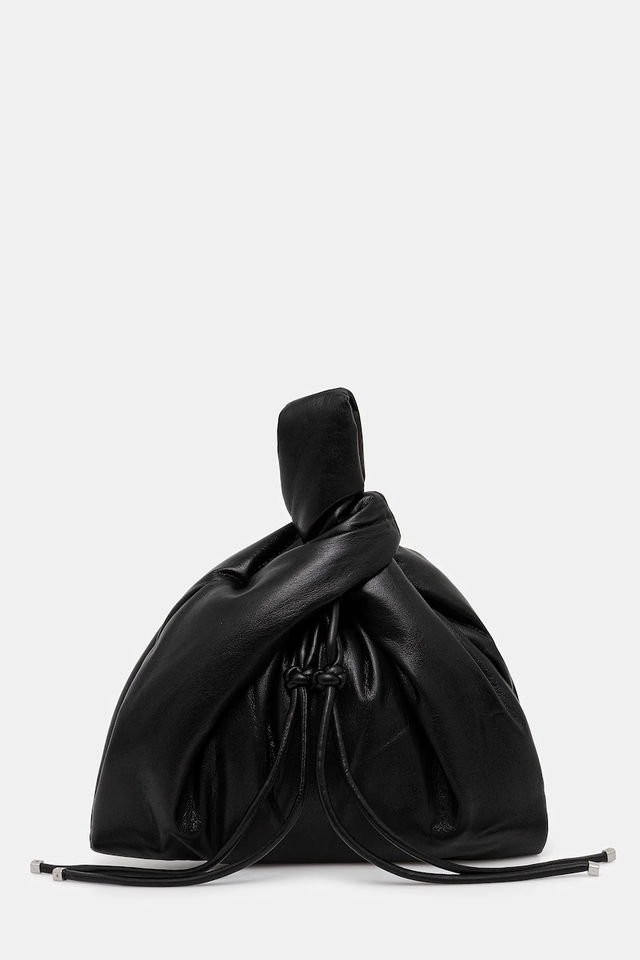 Nanushka Jen Drawstring Leather Bag