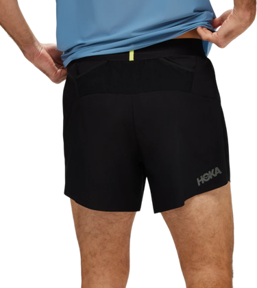 Къси панталони Hoka One One Hoka Glide 5'' Short 2-in-1 Черно | 1151078-blk, 1