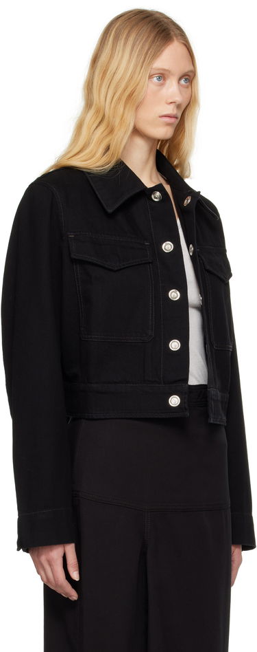Яке LEMAIRE Lemaire Two Pocket Cropped Denim Jacket Черно | OW1139 LD1031, 1
