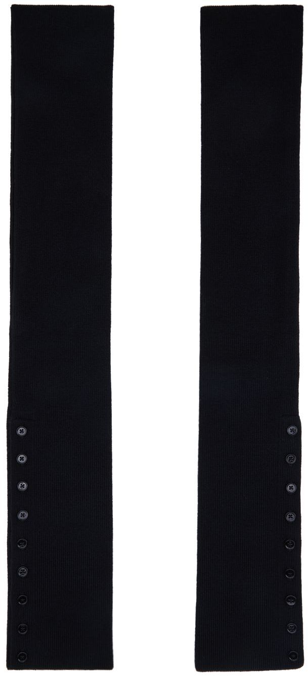 Ръкавици LEMAIRE Lemaire Buttoned Leg Warmers Черно | KN659 LK087, 0