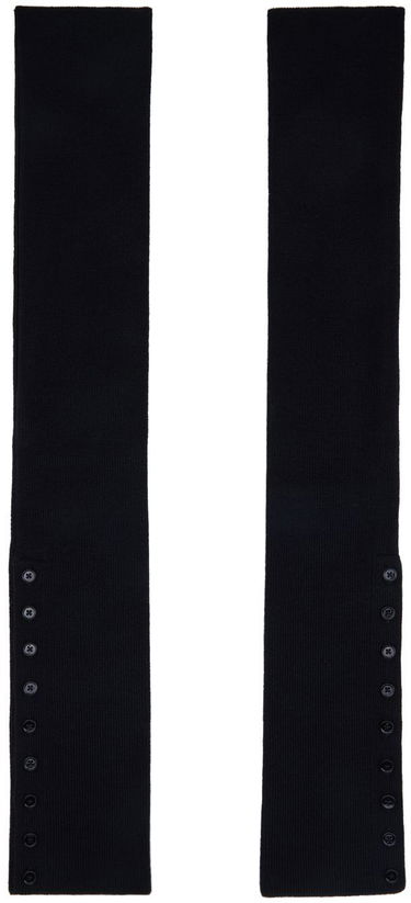 Ръкавици LEMAIRE Lemaire Buttoned Leg Warmers Черно | KN659 LK087, 0