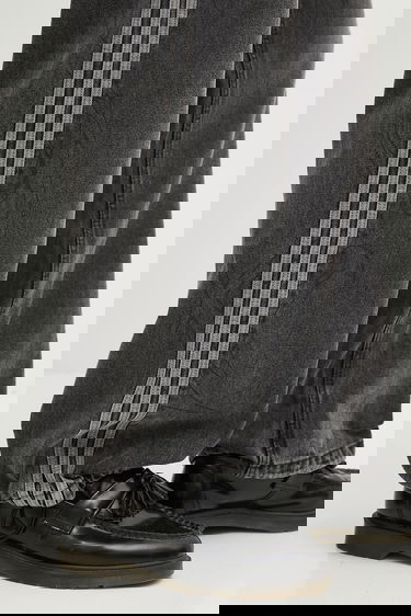 Дънки adidas Performance Adilenium Season 4 Teamgeist Denim Wide-Leg Jeans Сиво | KF8543, 4