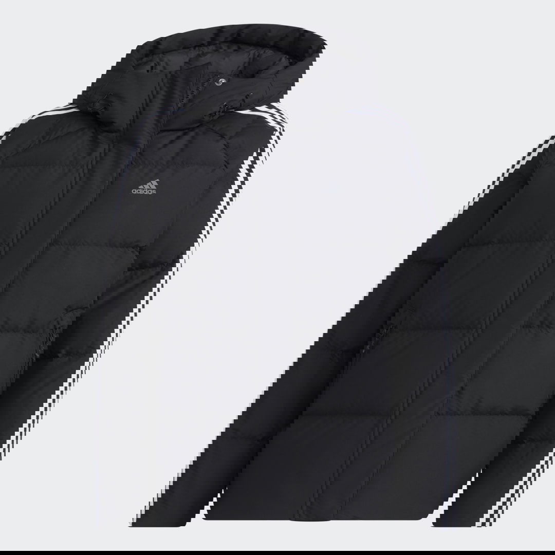 Яке adidas Originals 3-Stripes Puffy Черно | H23063, 0