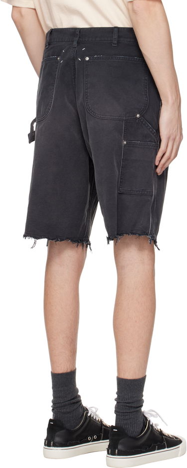 Къси панталони Maison Margiela Maison Margiela Stud Denim Shorts Черно | S50MU0082 M35255, 2