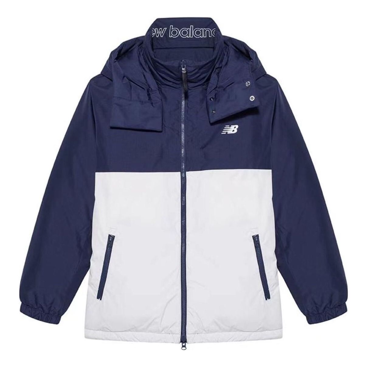 Парка New Balance Color Block Windbreaker Синьо | NP847011-NV, 0