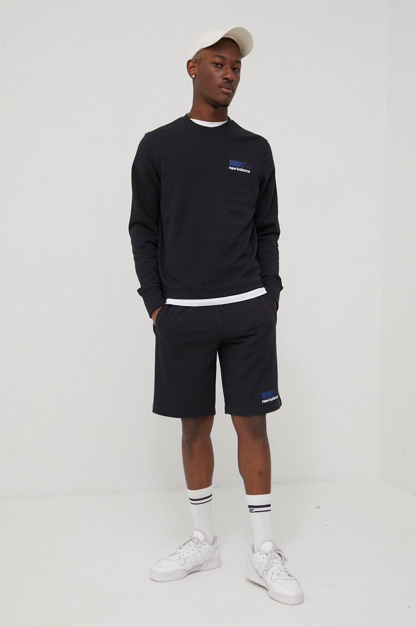 Къси панталони New Balance Shorts MS21900BM Черно | MS21900BM