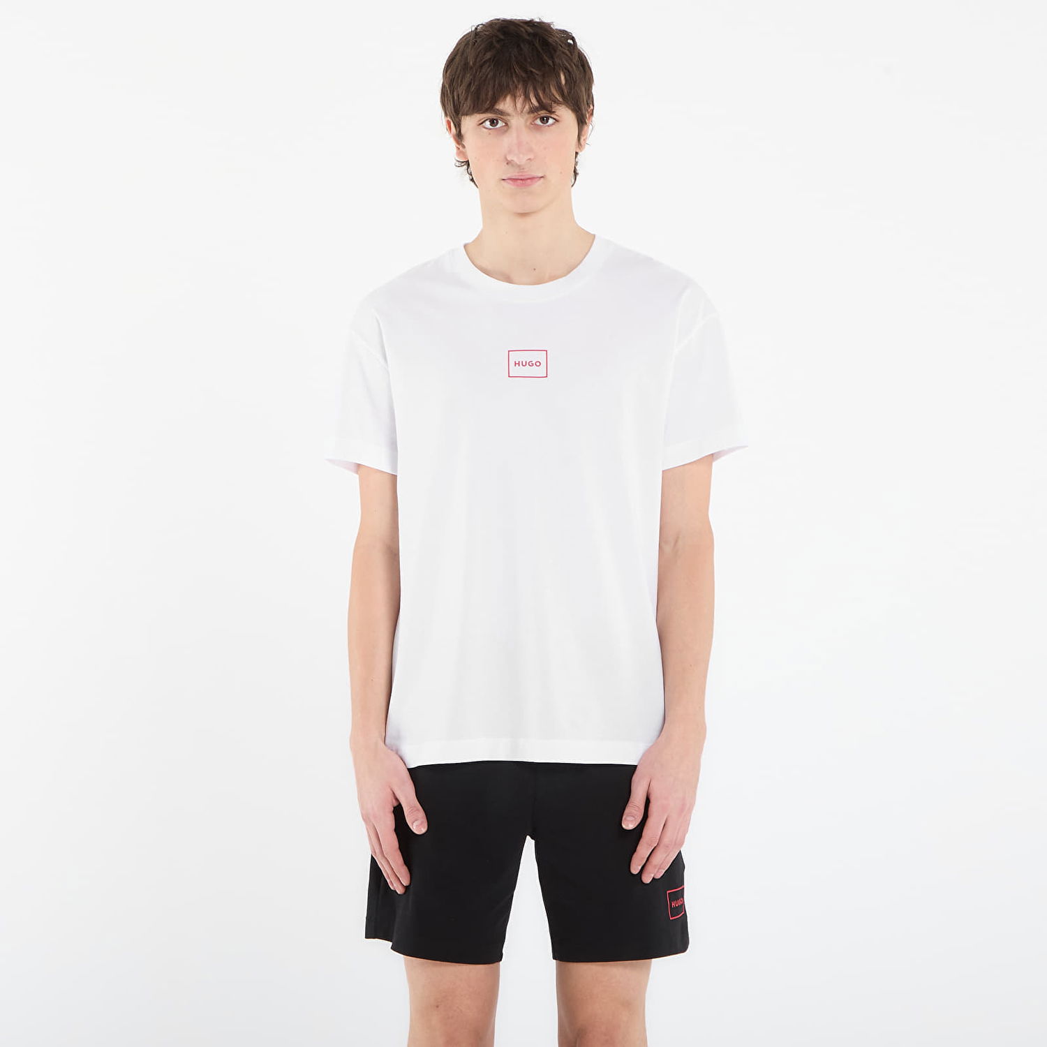 Тениска BOSS Laze T-Shirt Бяло | 50525236-101, 0