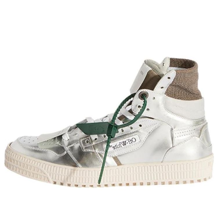 Кецове и обувки Off-White Off-White 3.0 Off-Court High Металик | OMIA065F23LEA0047272