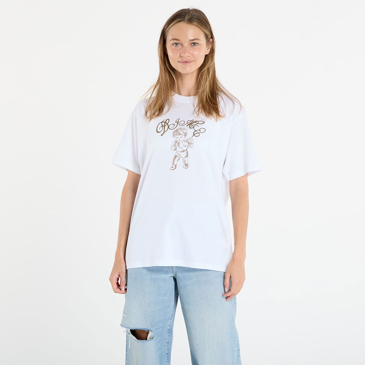 Тениска Dime DIME Fighter Tee Бяло | DIMESU2557WHT, 1