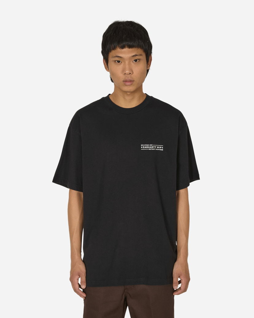 Тениска Carhartt WIP Stamp T-Shirt Black Черно | I033670 0D206