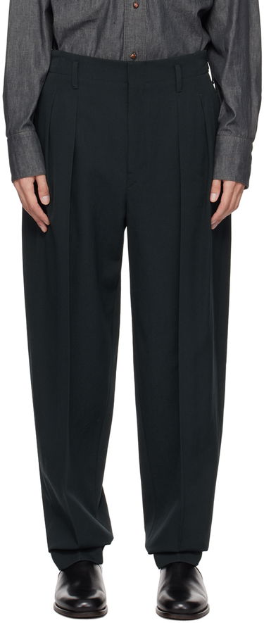 Панталони LEMAIRE Lemaire Tapered Trousers Зелено | PA1042 LF1123, 0