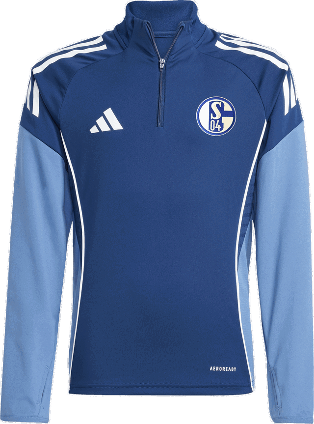 FC Schalke 04 AEROREADY 1/4 Zip Training Sweatshirt