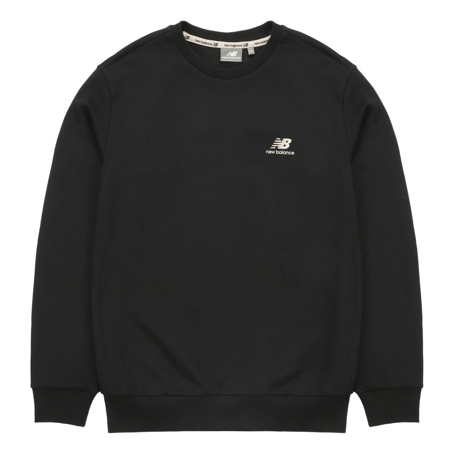 Пуловер New Balance Athleisure Round Neck Long Sleeve Sweatshirt Черно | 5CB33223-BK, 0