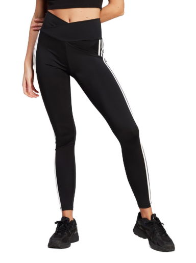 Клинове adidas Originals Adicolor Classics 3-Stripes V-Waistband Leggings Черно | IL3796