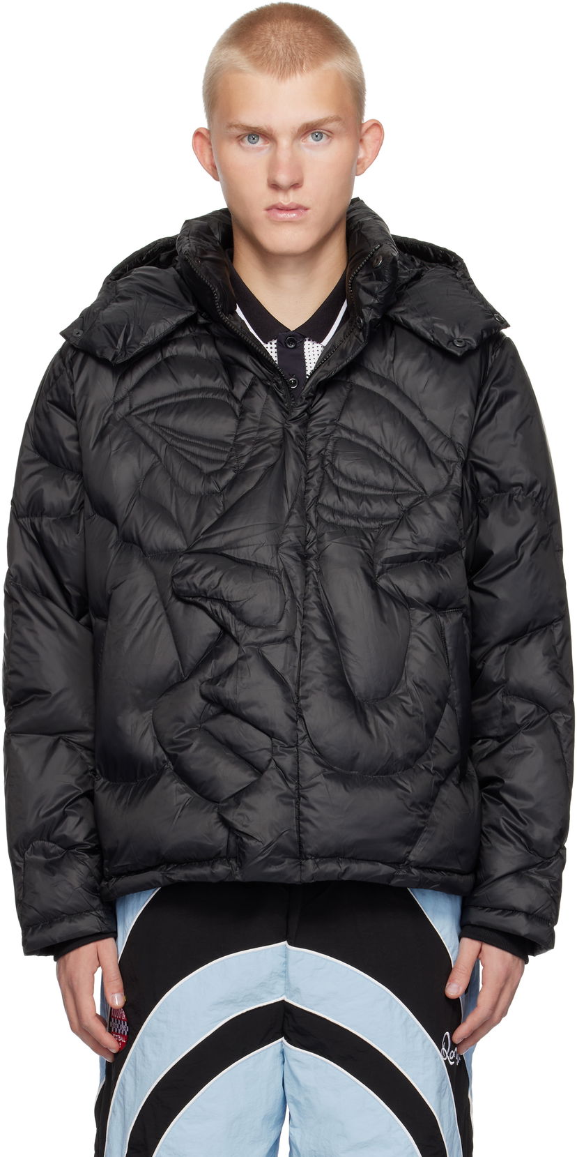 Пухо яке KidSuper Down Jacket Черно | AW24-OW-15