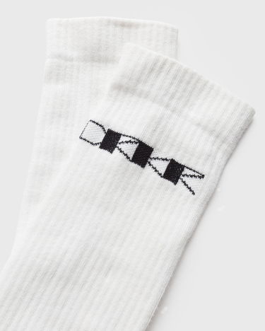 Чорапи Rick Owens KNIT SOCKS -DRKSHDW KNEE HIGH SOCKS Бяло | DA01E3469-SOCKC-119, 2