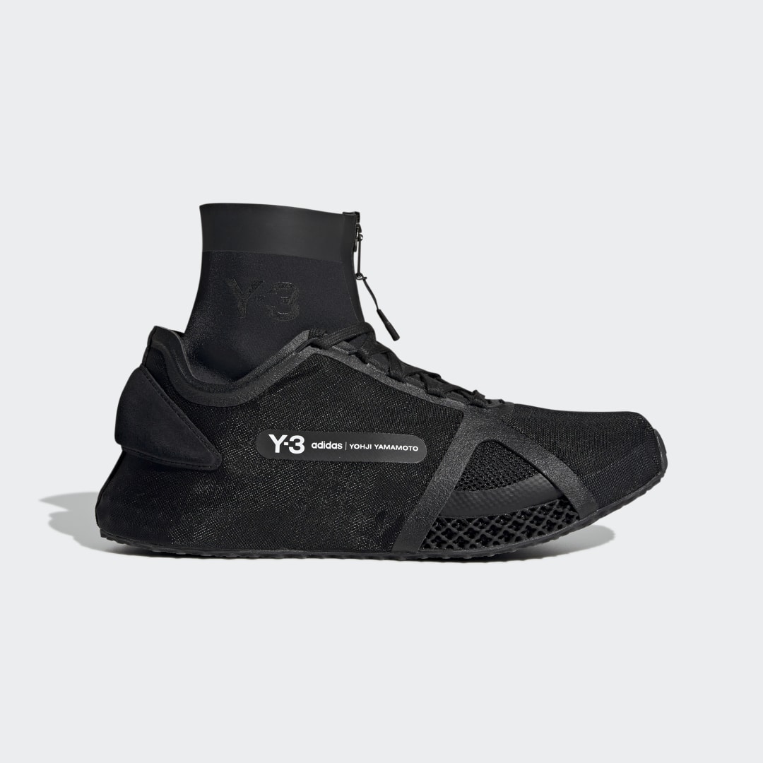 Кецове и обувки Y-3 Y-3 Runner 4D IOW Черно | GZ9141, 0