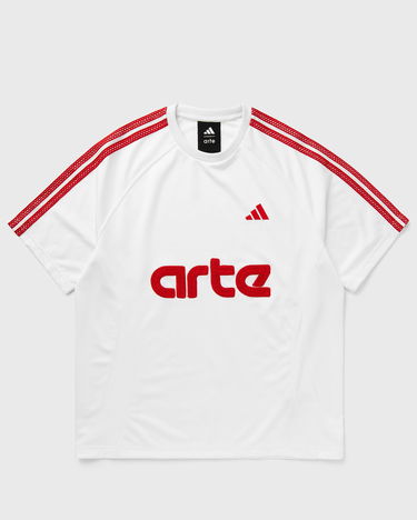 Фланелка adidas Originals X ARTE Striped Football Jersey Бяло | KD9315, 2