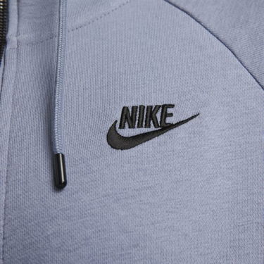 Суитчър Nike Sportswear Essential Full-Zip Fleece Hoodie Синьо | DX2317-493, 2