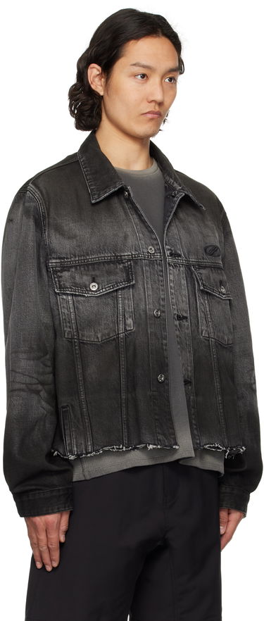 Яке We11done We11done Sporty Selldone Denim Jacket Черно | WD-DJ1-25-308-U-BK, 1