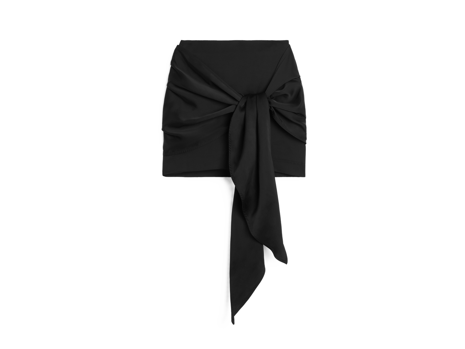 Пола AXEL ARIGATO Dione Tie-Front Skirt Черно | A2124001, 1