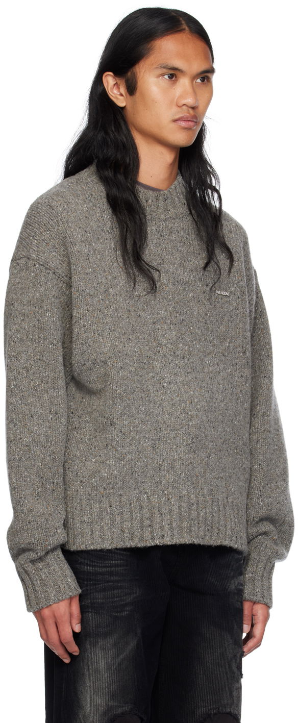 Пуловер We11done Chunky Knit Sweater Сиво | WD-KT2-24-626-U-DG, 1