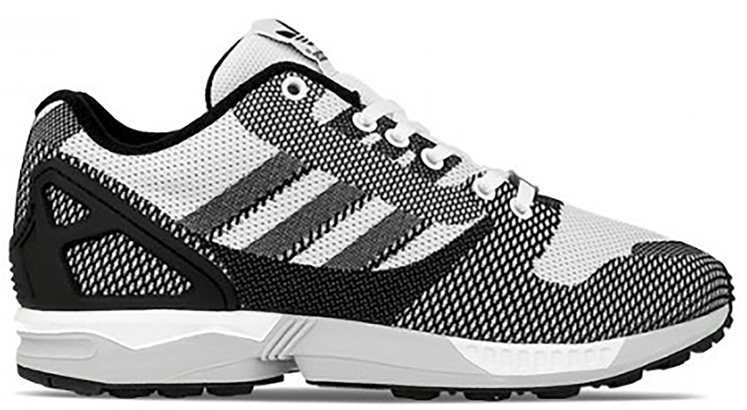 Кецове и обувки adidas Originals ZX Flux Weave White Black Onix Сиво | B34897, 0